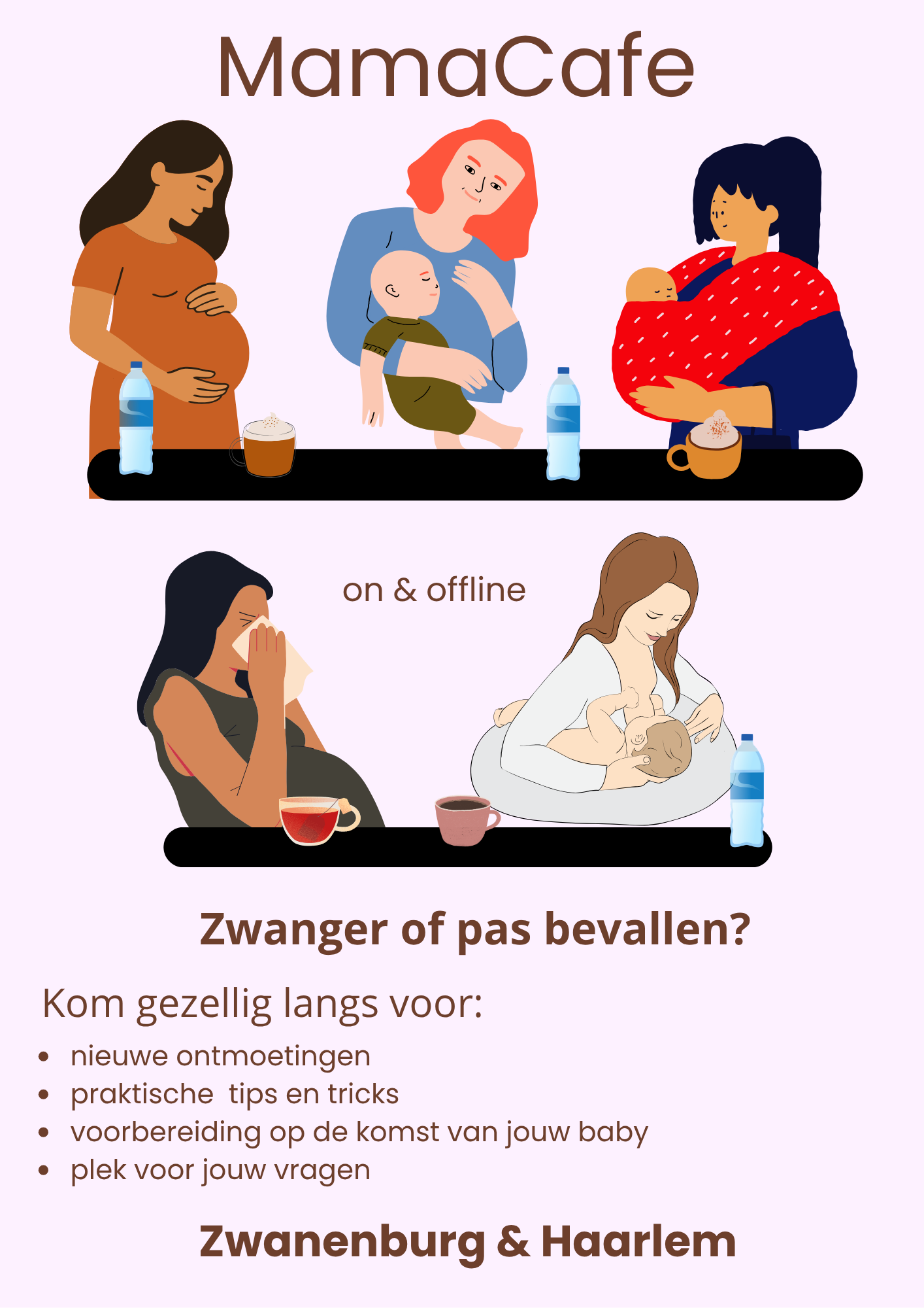 kennismaking met joycesenses en het "MamaCafe" (First Year Mom Experience)                                                    voor zwangeren & moeders met baby